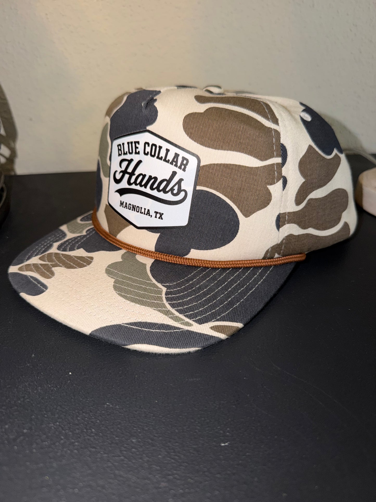 Blue Collar Camo Rope Hat