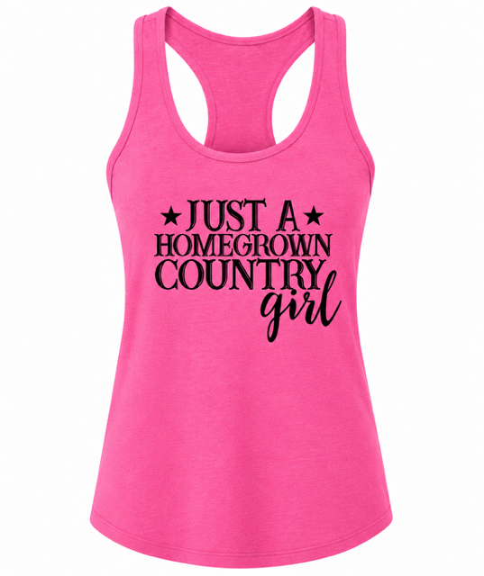 Just a Homegrown Country Girl Tank