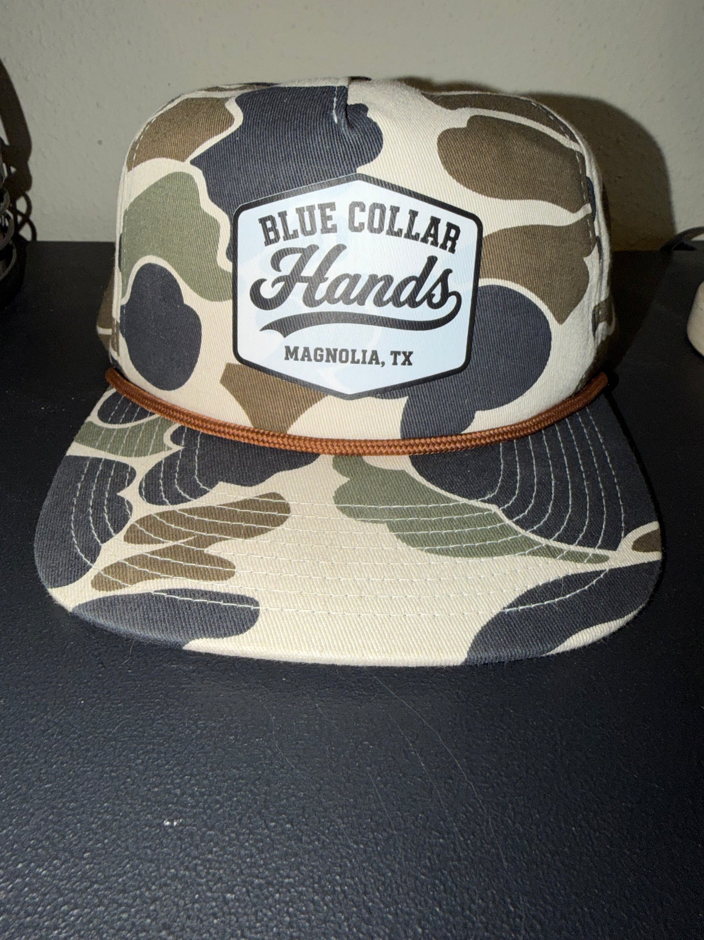 Blue Collar Camo Rope Hat