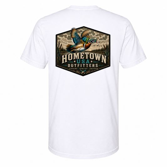 Hometown USA Outfitters® Wood Duck Marsh Graphic Tee