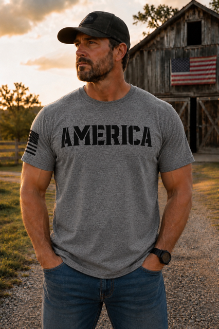 Hometown USA Outfitters® AMERICA Tee
