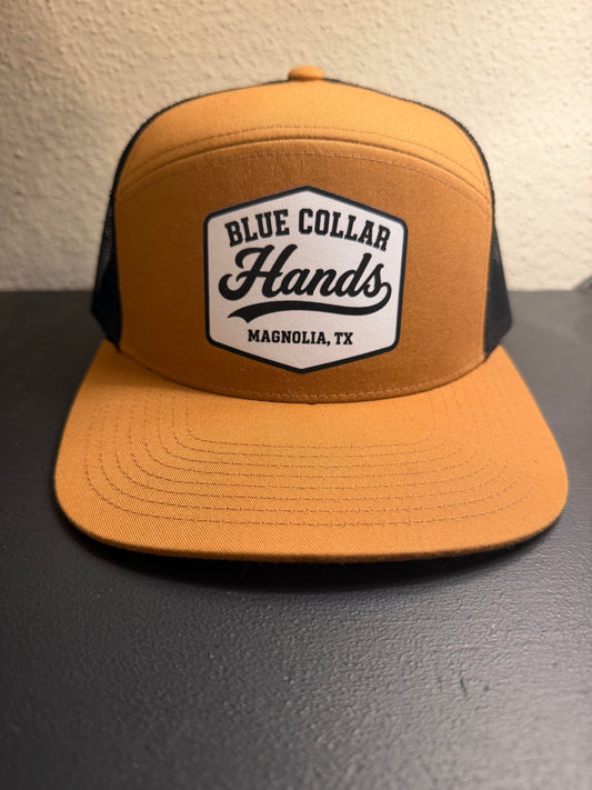 Blue Collar Tan & Black Trucker Hat