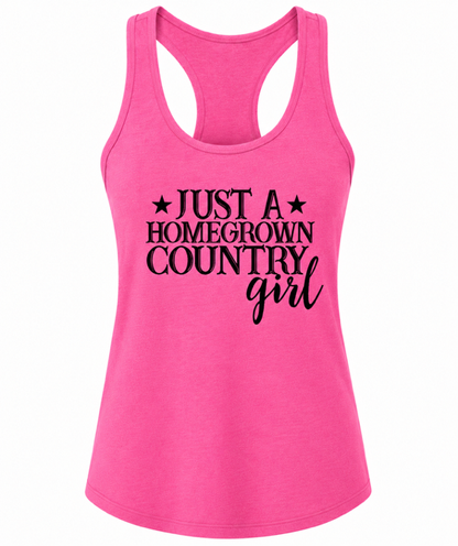 Just a Homegrown Country Girl Tank