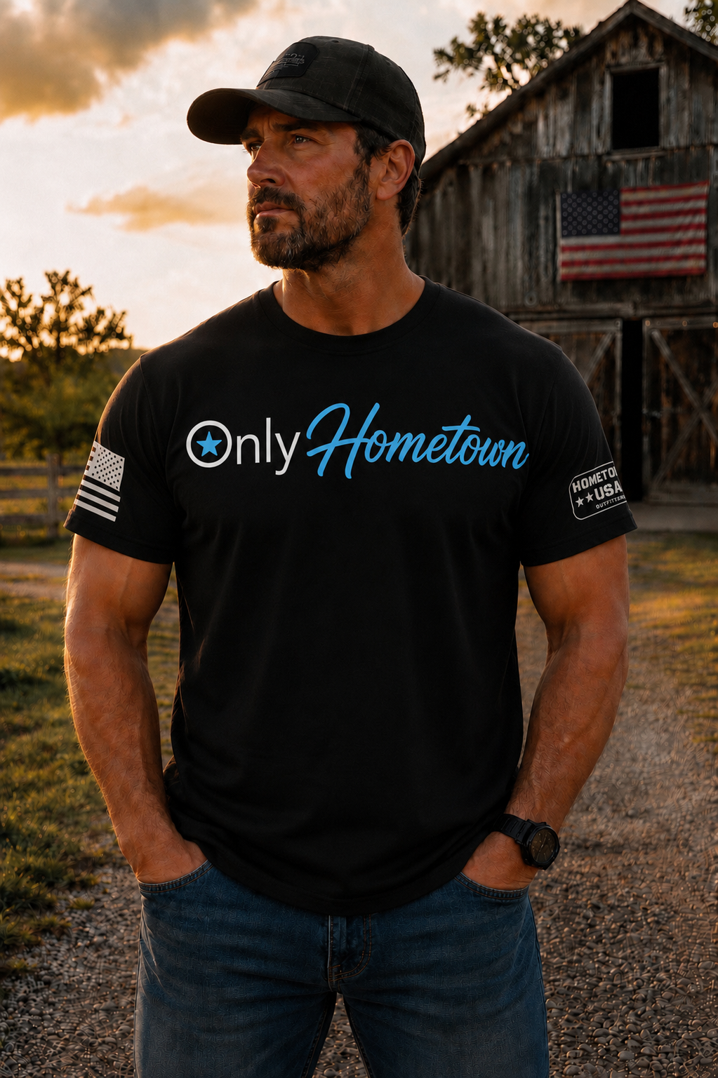 Hometown Premium Graphic Tee