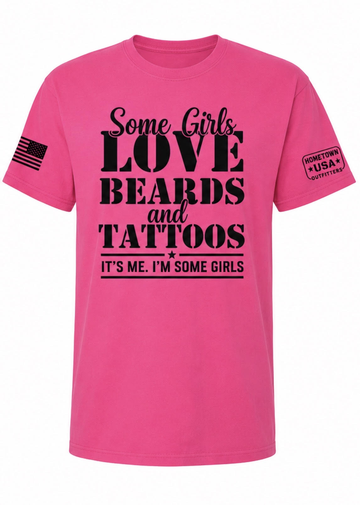Some Girls Love Beards & Tattoos Tee
